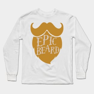 Epic Beard blonde Long Sleeve T-Shirt